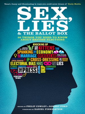 cover image of Sex, Lies and the Ballot Box